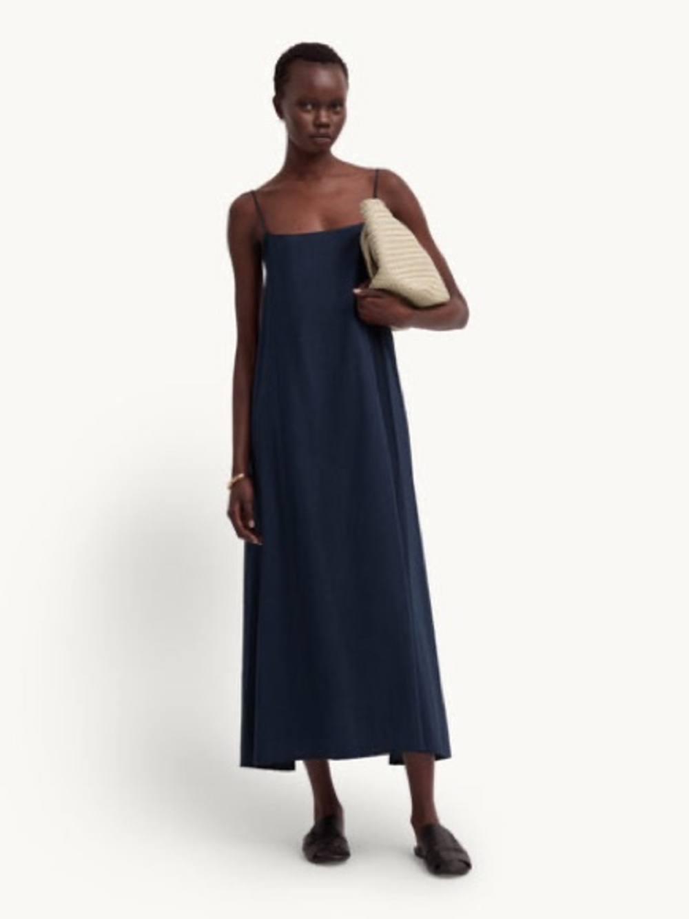 Gwyn Campbell apron back dress